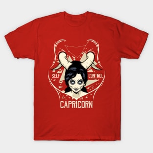 Zodiac Signs: Capricorn - The Goat T-Shirt